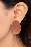 In PLAINS Sight - Copper Paparazzi Earrings