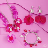 Glimpses of Malibu Pink Paparazzi Fashion Fix Set All Eyes On U 