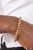 Sinuous Stones - Brown Paparazzi Bracelet