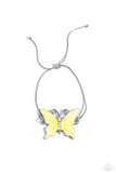 Aerial Adornment - Yellow Paparzzi Bracelet