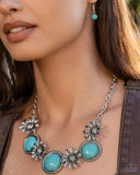 Cowboy Casanova - Blue Paparazzi Necklace