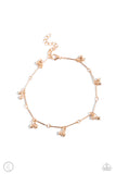 A SMILE A Minute - Gold Paparazzi Anklet