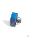 Dramatic Duo - Blue Paparazzi Ring