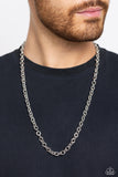 Its GOAL Time - Silver Paparazzi Necklace All Eyes On U Jewelry 