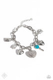 Charming Color White Paparazzi Bracelet
