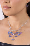 Majestic Metamorphosis - Blue Paparazzi Necklace