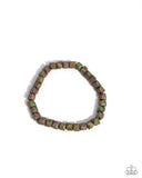 Faceted Finale - Multicolor Paparazzi Bracelet