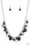 Flirtatiously Florida Black Paparazzi Necklace All Eyes On U Jewelry
