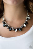 Flirtatiously Florida Black Paparazzi Necklace All Eyes On U Jewelry