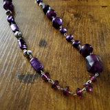 Juicy Gossip Purple Paparazzi Necklace All Eyes On U Jewelry