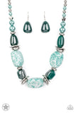 In Good Glazes Blue Paparazzi Necklace All Eyes On U Jewelry