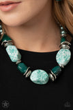 In Good Glazes Blue Paparazzi Necklace All Eyes On U Jewelry