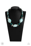 In Good Glazes Blue Paparazzi Necklace All Eyes On U Jewelry