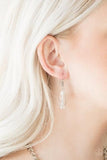 Paparazzi Fringe Fabulous White Paparazzi Necklace All Eyes On U