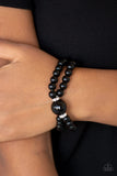 Romantic Redux Black Paparazzi Bracelet