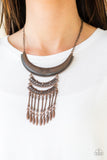 Eastern Empress Copper Paparazzi Necklace All Eyes On U Jewelry Store