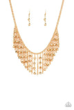 Rebel Remix Gold Paparazzi Necklace All Eyes On U Jewelry Store
