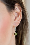 Paparazzi Green Necklace-Eloquently Eloquent All Eyes On U Jewelry 