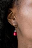 Paparazzi NecklaceFlirtatiously Florida - Red All Eyes On U Jewelry