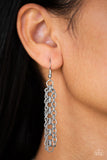 Paparazzi Silver Chain Necklace-Color Bomb All Eyes On U Jewelry