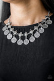 Walk The Plank Silver Paparazzi Necklace All Eyes On U Jewelry