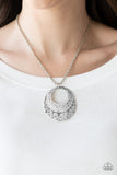 Texture Trio Silver Paparazzi Necklace All Eyes On U Jewelry 
