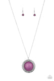 Paparazzi Necklace-Run Out Of RODEO - Purple All Eyes On U Jewelry