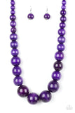 Effortlessly Everglades Purple Paparazzi Necklace