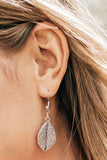 Paparazzi Silver Necklace-  Serenely Sequoia All Eyes On U Jewelry