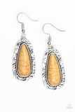 Paparazzi Earrings Cruzin Colorado - Yellow All Eyes On U Jewelry