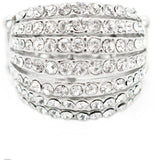 Blinding Briilance White Paparazzi Ring