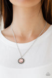 Paparazzi Necklace Mega Money - Pink All Eyes On U Jewerly