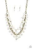 BALLROOM Service Brass Paparazzi Necklace All Eyes On U Jewelry Store