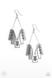 Arizona Adobe Silver Paparazzi Earrings