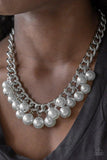 Get Off My Runway Silver Paparazzi Necklace All Eyes On U Jewelry
