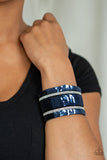 Mermaid Service Blue Paparazzi Bracelet