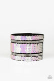 Paparazzi Pink Sequin Wrap Bracelet-Mermaid Service All Eyes On U 