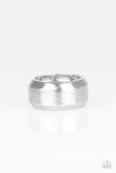 Men’s Silver Paparazzi Ring All Eyes U
