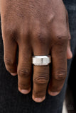 Men’s Silver Paparazzi Ring All Eyes U