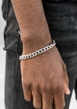 Take It To The Bank Silver Paparazzi Bracelet