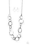 Natural-Born Ringleader Black Paparazzi Necklace All Eyes On U Jewelry