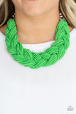 Great Outback Green Paparazzi Necklace