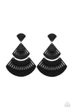 Oriental Oasis Black Paparazzi Earrings All Eyes On U Jewelry