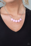 Garden Party Posh Pink Paparazzi Necklace All Eyes On U Jewelry