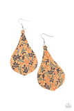 Cork Coast Multicolor Paparazzi Earrings All Eyes On U Jewelry