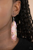 Stellar In Sequins Pink Paparazzi Earrings All Eyes On U Jewelry