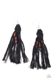 Beach Bash Black Paparazzi Earrings All Eyes On U Jewelry Store