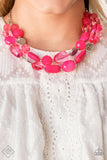 Glimpses of Malibu Pink Paparazzi Fashion Fix Set All Eyes On U Jewel