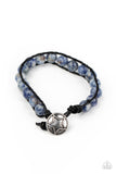 Homespun Stones Blue Paparazzi Bracelet All Eyes On U Jewelry Store