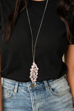Take a Final BOUGH Pink Paparazzi Necklace All Eyes On U Jewelry